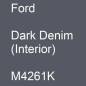 Preview: Ford, Dark Denim (Interior), M4261K.